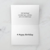 Birthday Kaart - HMS Ark Royal (Binnen)