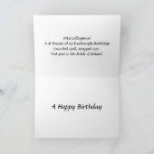 Birthday Kaart - HMS Collingwood (Binnen)