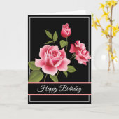 Birthday-kaart Kaart (Gele Bloem)