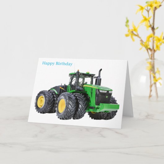 Birthday-kaart Kaart (Gele Bloem)