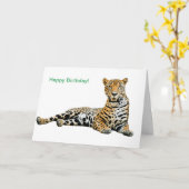 Birthday-kaart Kaart (Gele Bloem)