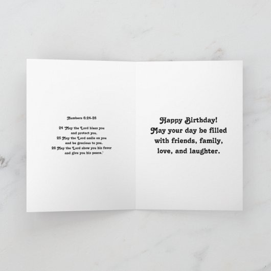 Birthday-kaart Kaart (Binnen)