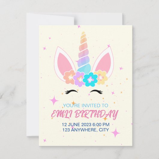 Birthday-kaart Kaart (Voorkant)