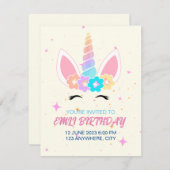 Birthday-kaart Kaart (Voorkant / Achterkant)