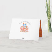 Birthday-kaart Kaart (Achterkant)