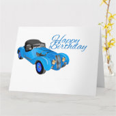 Birthday-kaart Kaart (Gele Bloem)