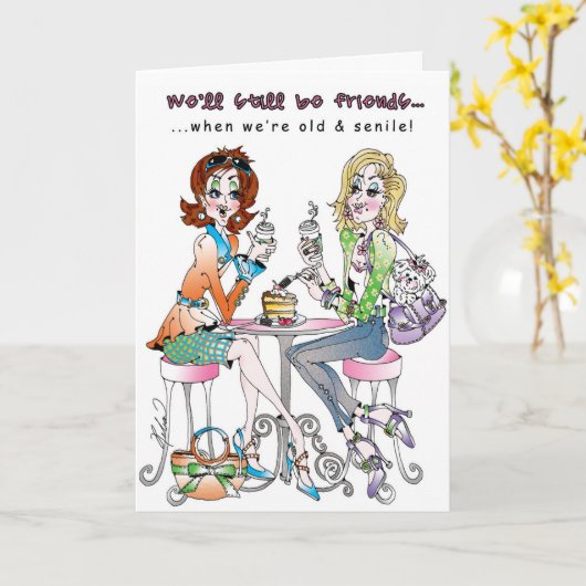 BIRTHDAY-KAART KAART (Gele Bloem)