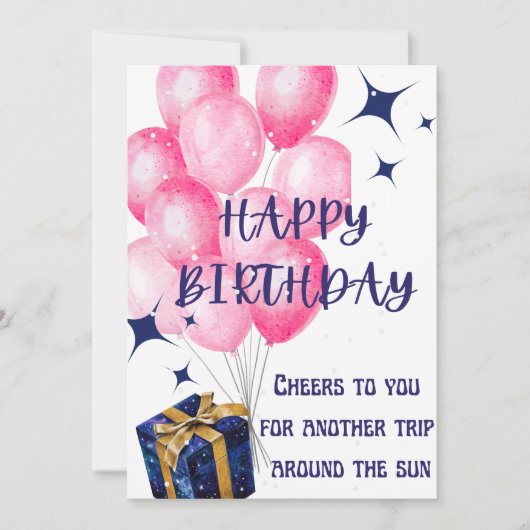 Birthday-kaart Kaart (Voorkant)