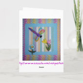 Birthday-kaart Kaart (Achterkant)