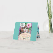 Birthday-kaart Kaart (Achterkant)