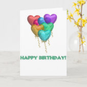 Birthday-kaart Kaart (Gele Bloem)