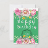 Birthday-kaart Kaart (Voorkant)