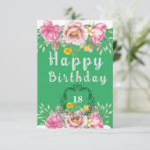 Birthday-kaart Kaart (Staand voorkant)