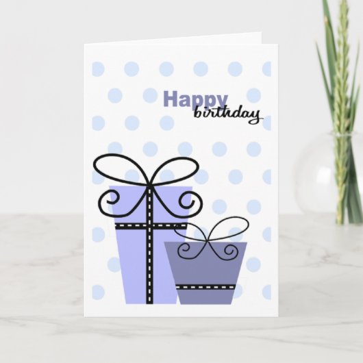 Birthday-kaart Kaart (Voorkant)