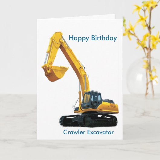 Birthday-kaart Kaart (Gele Bloem)