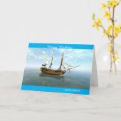  Birthday-kaart Kaart (Gele Bloem)