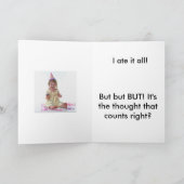 Birthday-kaart Kaart (Binnen)