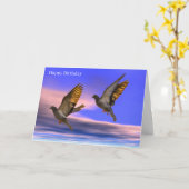 Birthday-kaart Kaart (Gele Bloem)