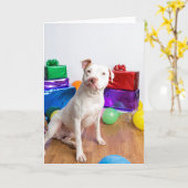 Birthday-kaart Kaart (Gele Bloem)