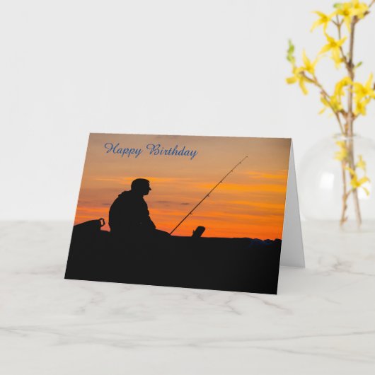 Birthday-kaart Kaart (Gele Bloem)