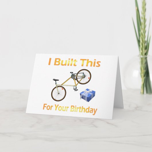 Birthday-kaart Kaart (Voorkant)
