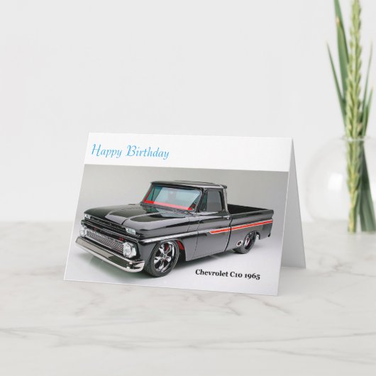 Birthday-kaart Kaart (Voorkant)