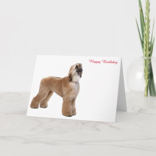 Birthday-kaart Kaart (Voorkant)