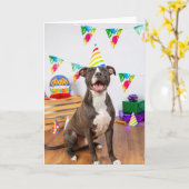 Birthday-kaart Kaart (Gele Bloem)