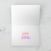 BIRTHDAY-KAART KAART (Binnen)