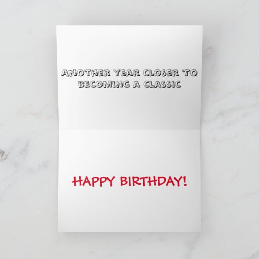 BIRTHDAY-KAART KAART (Binnen)