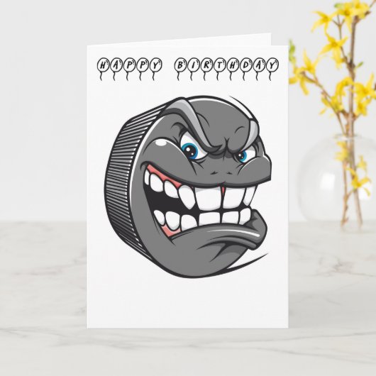 Birthday-kaart Kaart (Gele Bloem)