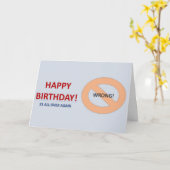 Birthday-kaart Kaart (Gele Bloem)