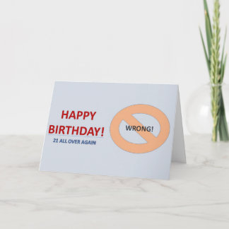 Birthday-kaart Kaart