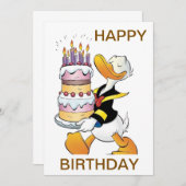 Birthday-kaart Kaart (Voorkant / Achterkant)