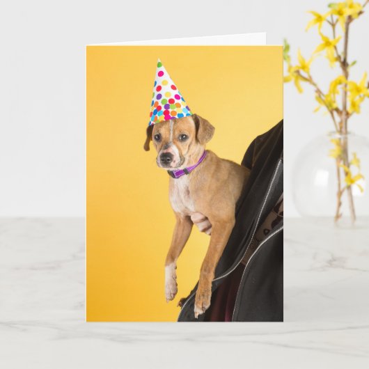  Birthday-kaart Kaart (Gele Bloem)