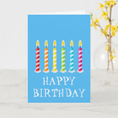 Birthday-kaart Kaart (Gele Bloem)