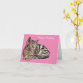 Birthday-kaart Kaart (Gele Bloem)