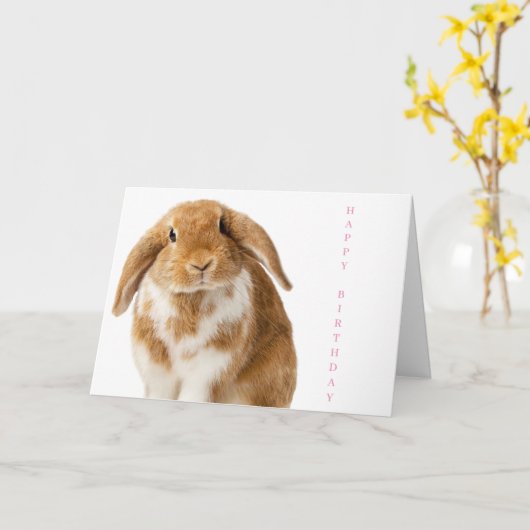 Birthday-kaart Kaart (Gele Bloem)