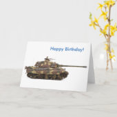 Birthday-kaart Kaart (Gele Bloem)