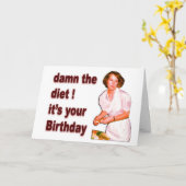 Birthday-kaart Kaart (Gele Bloem)