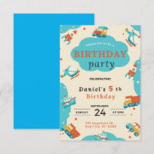 Birthday-kaart Kaart (Voorkant / Achterkant)