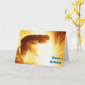 Birthday-kaart Kaart (Gele Bloem)