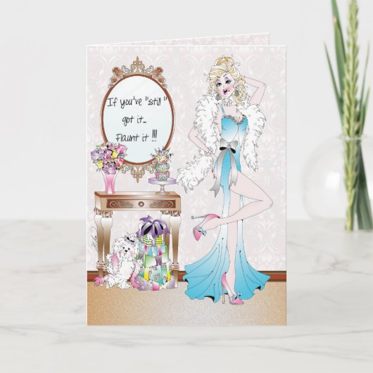 BIRTHDAY-KAART KAART (Voorkant)