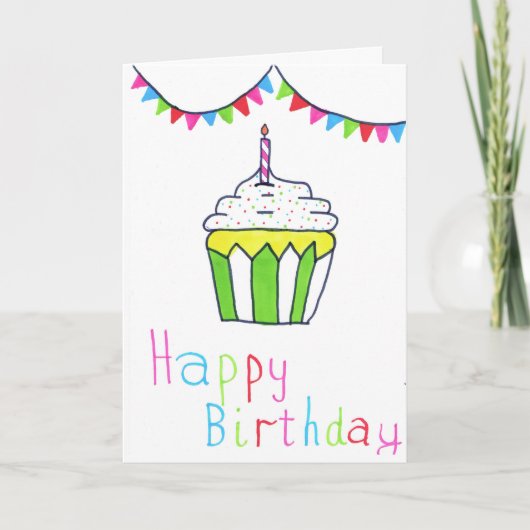 Birthday-kaart Kaart (Voorkant)