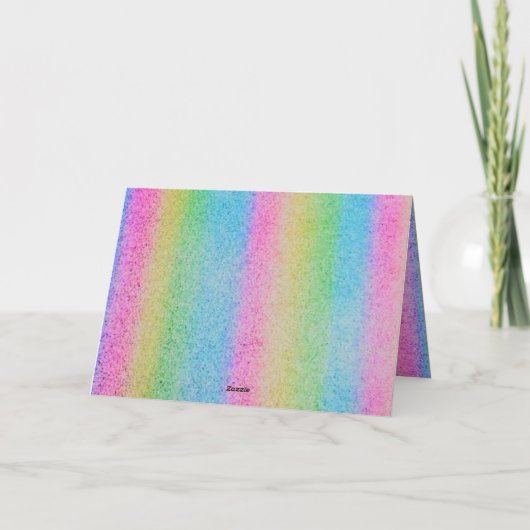 BIRTHDAY-KAART KAART (Achterkant)