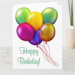 Birthday-kaart Kaart