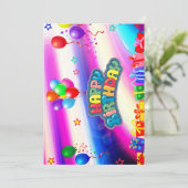 Birthday-kaart Kaart (Staand voorkant)