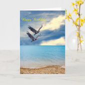 Birthday-kaart Kaart (Gele Bloem)