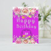 Birthday-kaart Kaart (Staand voorkant)