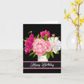 Birthday-kaart Kaart (Gele Bloem)